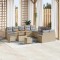 vidaXL Set de canapele pentru grădină 13 pcs Beige și gri deschis 3364537
