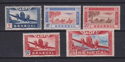 SENEGAL 1942 MNH foto