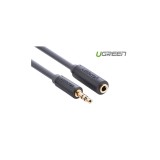 Cablu de prelungire jack audio de 3,5 mm tata la mamă-Lungime 2 Metri-Culoare Gri