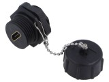 Cuplaj HDMI Industrial Rezistent la Apă BULGIN PXP0037 - Conector EURO HDMI
