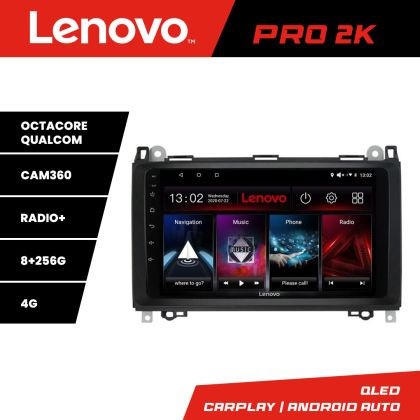 Navigatie Mercedes VW Lenovo Kit-068 8 core QLED 2K 8+256 360 Android Waze USB Navigatie Internet Youtube Radio v1 CarStore Technology