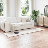 Cumpara ieftin Covor din Blana Faux de Iepure Olite Crem 80 x 250 cm Poliester