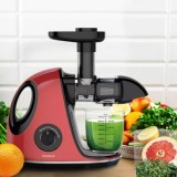 Storcator pentru fructe si legume, orizontal cu maner, putere 150 W, rosu, Klausberg