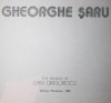 GHEORGHE SARU, Meridiane