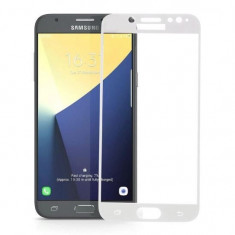 Folie ApcGsm 3D Curbata Tempered Glass Pentru Samsung Galaxy J5 J530 (2017) Alb foto