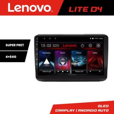 Navigatie Jeep Grand Cherokee 2014-2019 Lenovo Kit-JGG 4+64 GB Android Waze USB Navigatie Internet Youtube Radio CarStore Technology foto