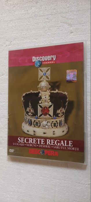 SECRETE REGALE UCIGASII ,NEBUNI ,DESFRAU , SARUTUL MORTII ,DVD DESCOPERA