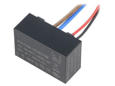 Convertor AC/DC 4W 5V 72% foto