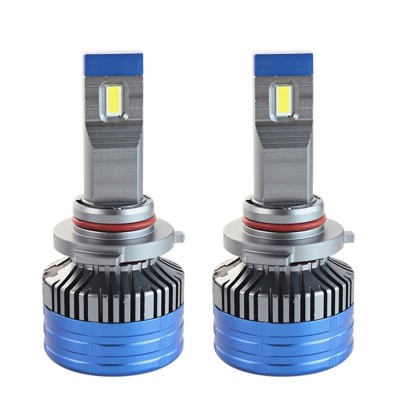 Set 2 LED-uri Auto Techstar&amp;reg; K11, 9005, 55w, 8000 Lumeni, 6500K, AUTO, 12-24 Volti, CSP, Canbus, Miez Cupru, Radiator Aluminiu foto