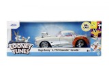 JADA MASINUTA METALICA BUGS BUNNY 1957 CHEVROLET CORVETTE 1:24, Jadatoys