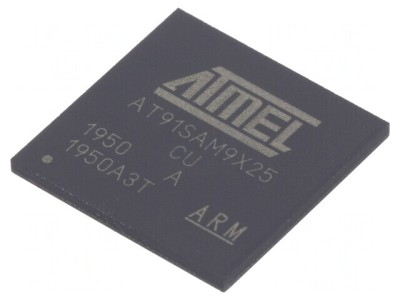Microprocesor ARM926 SMD LFBGA217 32kB SRAM AT91SAM9X25-CU foto