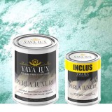 Vopsea Decorativă Interior Perla Luxury Verde Marin 3 Litri | Pachet 2+1 Inclus (2L + 1L) cu Fulgi Perlați &ndash; Toro Decor
