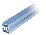 Profil Aluminiu Natural 8x40x40mm 1m