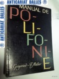 MANUAL DE POLIFONIE - S.GRIGORIEV / T. MULLER