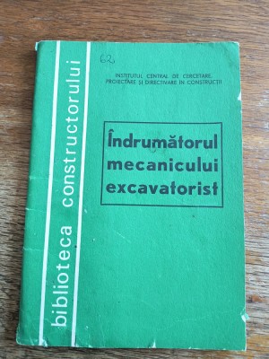 Indrumatorul mecanicului excavatorist / R5P1F foto