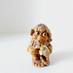 Figurina trol, compozit, 7cm inaltime, decor