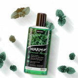 Ulei de masaj erotic, WARMup Mint, Joydivision, cu efect de incalzire, aroma menta, comestibil, 150 ml