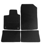 Set covorase auto mocheta Renault Twingo 2 2007-&amp;gt; 2012-&amp;gt; Lift, Negru, 4 buc. AutoDrive ProParts