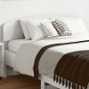 Tablie de pat, alb, 135 cm, lemn masiv de pin GartenMobel Dekor, vidaXL