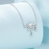 Pandantiv cu Lantisor din Argint SHINY EVIL EYE Ochiul cod ARG408A, Argintboutique