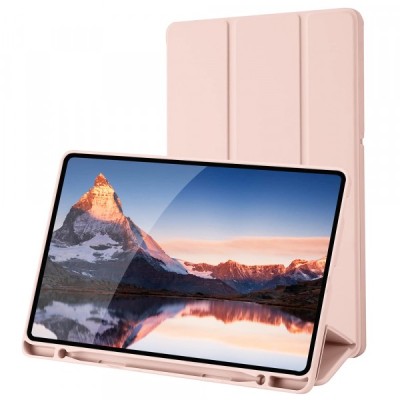 Husa pentru Samsung Galaxy Tab S6 Lite (2024) / Tab S6 Lite (2022) / Tab S6 Lite (2020), Techsuit, Flex Trifold, Roz foto