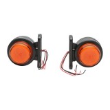Lampa gabarit laterale LED NEON rosu-galben 12V-24V Breckner Germany