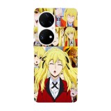 Husa compatibila cu Huawei Nova Y70 model Mary Saotome Kakegurui, Silicon, TPU, Viceversa, Transparent, Carcasa