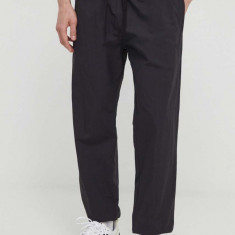 adidas Originals pantaloni Premium Essentials Sweatpant bărbați, culoarea negru, uni, IS1796