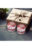 Set de 24 cutii de Crăciun pentru biscuiți și dulciuri - cutie metalică pentru biscuiți cu capac, depozitare mini