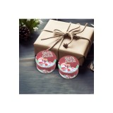 Set de 24 cutii de Crăciun pentru biscuiți și dulciuri - cutie metalică pentru biscuiți cu capac, depozitare mini