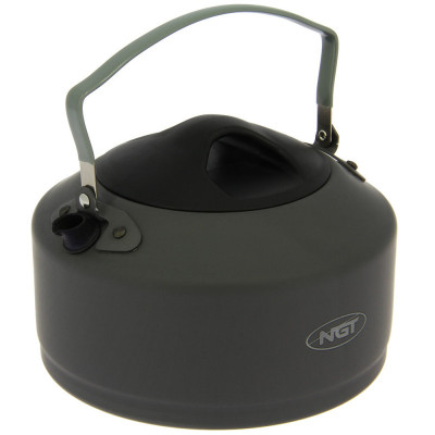 NGT Aluminium Outdoor Kettle - 1.1 litre Gun Metal foto