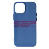 Husa Silicon Albastra Compatibila Apple iPhone 13 Mini - Protectie Premium Tip Apple
