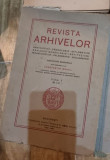 Revista Arhivelor Vol I Nr. 1-3, 1924-1926