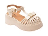Pantofi GRYXX bej, 2583, din piele ecologica