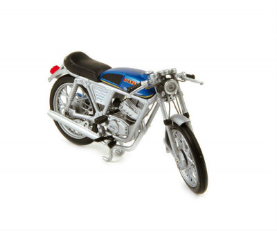 Macheta Motocicleta GITANE Testi Champion Super (1973) 1:18 albastru Norev foto