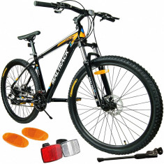 Bicicleta mountain bike, BIG BOSS, cadru aluminiu, roata 29 inch, latime 2.1&amp;#039;&amp;#039;, 24 viteze Shimano, frane pe disc, MALTRACK foto