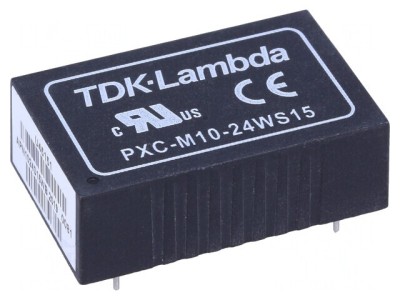 Convertor DC/DC 10W 9-36V la 15V 670mA DIP24 foto