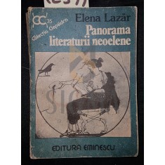 PANORAMA LITERATURII NEOELENE