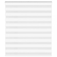 Gossi jaluzea tip zebra alb latime tesatura 120,9 cm poliester