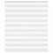 Gossi jaluzea tip zebra alb latime tesatura 120,9 cm poliester