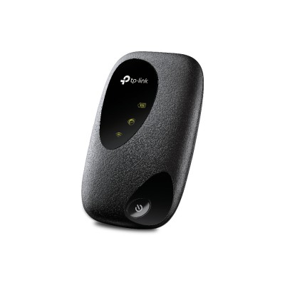 ROUTER TP-LINK wireless. portabil, 4G Mobile Wi-Fi, 300Mbps, Internal LTE Modem, SIM card slot, LED screen display, rechargeable battery &amp;quot;M7000&amp;quot; (timb foto