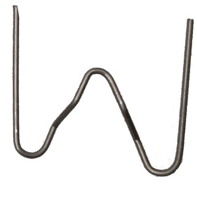 Set de 100 cleme V Ext-0.6mm pentru reparat plastic, HILMANN foto