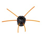 Tambur motocoasa cu 3 fire, cap trimmer pentru taiere eficienta