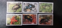 Cambodgia-Fauna,insecte-serie completa,nestampilate MNH (C1)