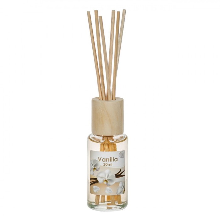 Odorizant Cameră, Vanilla, Difuzor cu Bețișoare, Capacitate 30 ml