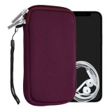 Husa Universala pentru telefon M - 5,5 inch, Neopren, Violet, 46188.3.114, Kwmobile