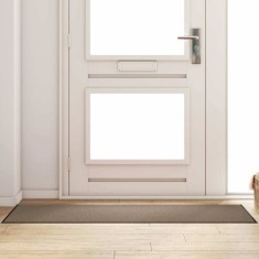 vidaXL Covoraș de intrare Altele Bej și negru 60 x 180 cm 4100785