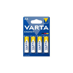 Baterie Varta ENERGY Alcalina R6 AA ( set 4 buc.) Cod:4106 foto