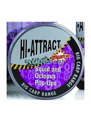 Pop-Up Hi-Attract Squid&amp;amp;Octopus 15mm. - Dynamite foto