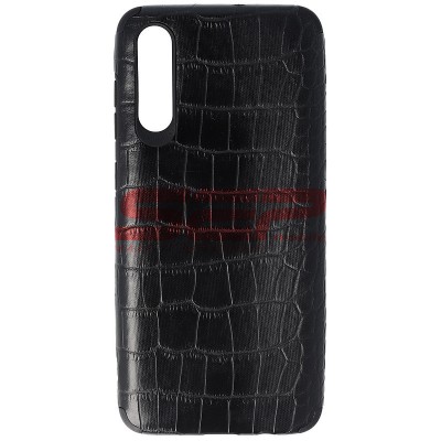 Toc TPU Leather Crocodile Samsung Galaxy A70 Black foto